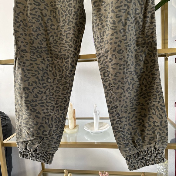 Aritzia leopard joggers - Picture 4 of 5